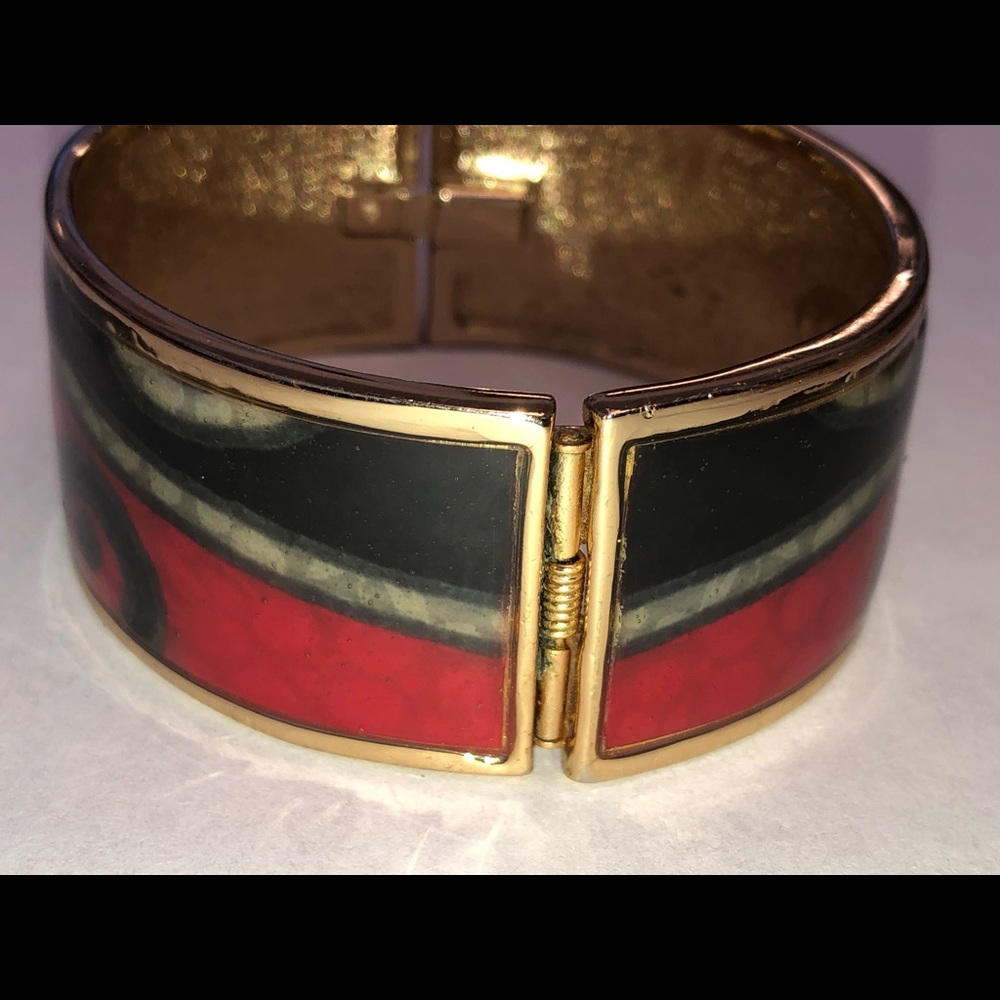 Erwin Pearl Maya Abstract Expression Bangle 1” - image 6